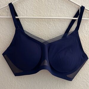Honeylove CrossOver Navy Bra Large